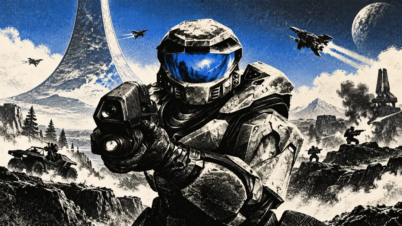 Capa editorial do vídeo de Halo CE